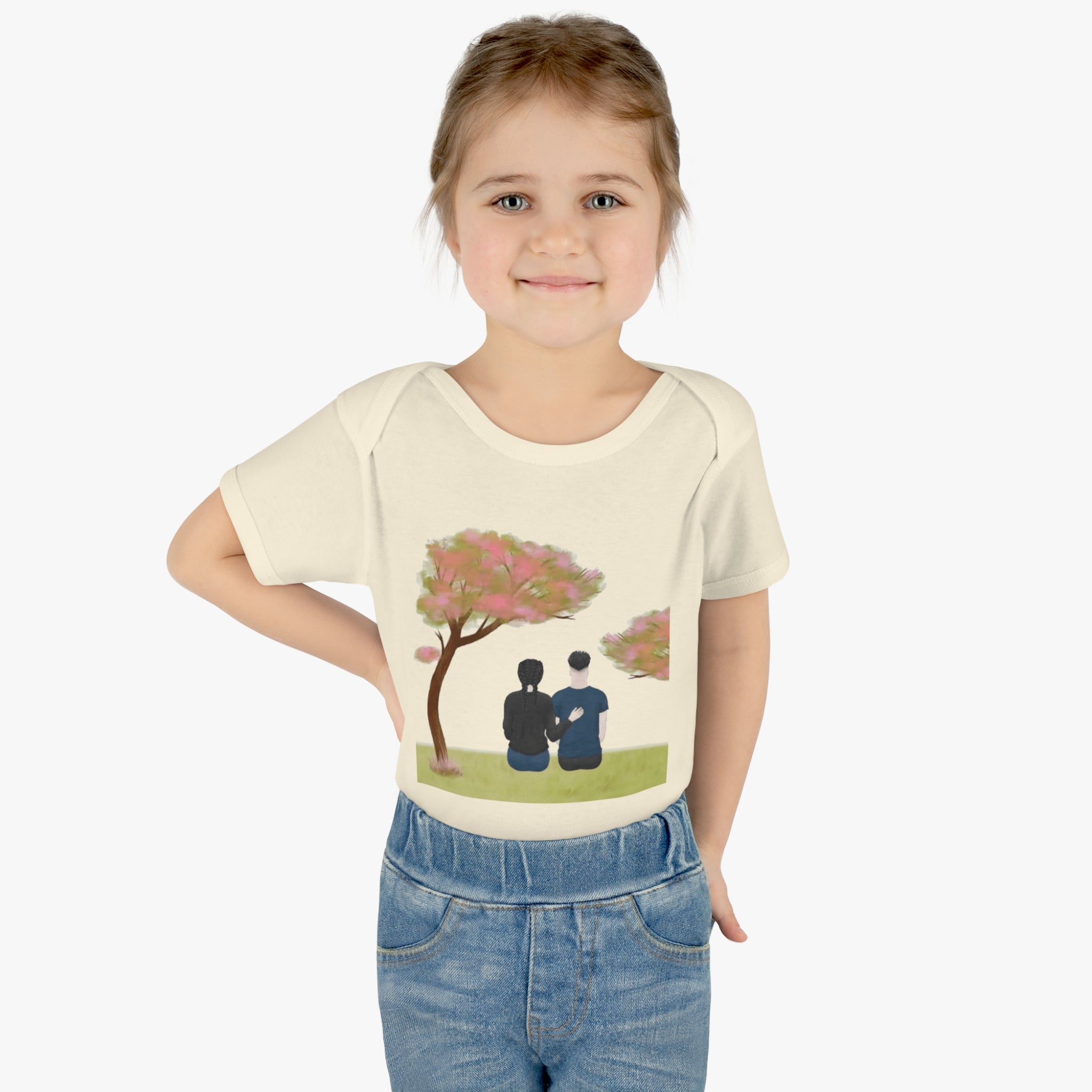 You and Me forever | Infant Baby Rib Bodysuit